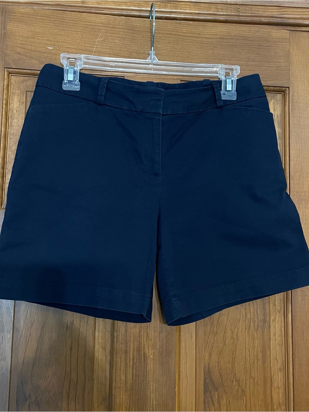 Talbots Navy Women's‎ Tailored Shorts, Cotton/Spandex Blend, Size 8P